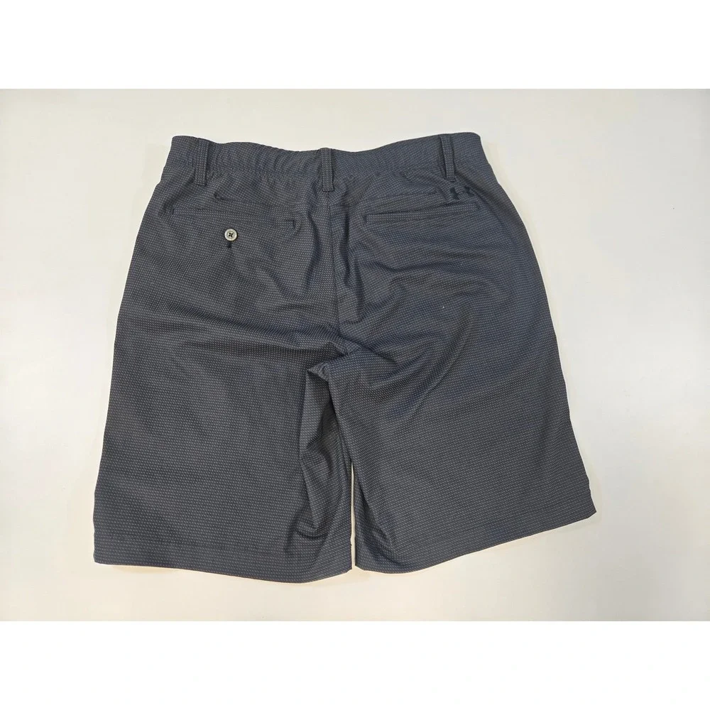 Under Armour Mens Gray‎ Match Play Novelty Golf Shorts Size 34 Style 1362498